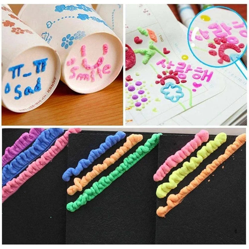 DIY Bubble Popcorn drawing pens for creative 3D drawings with heat effect | Buy 1 Get 1 FREE