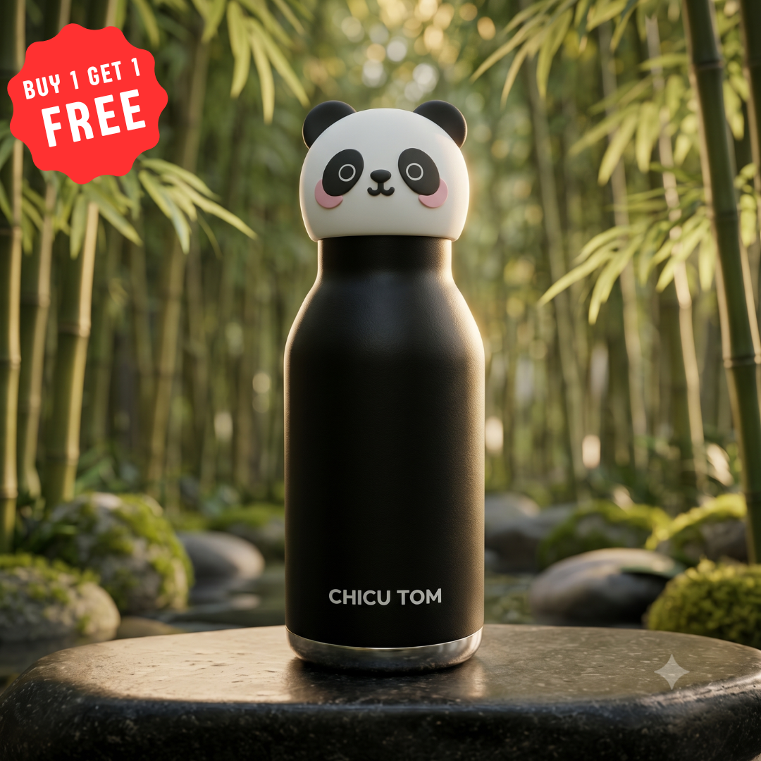 Animal Sipper Bottle | Stainless Steel | 480mL |  Buy 1 Get 1 FREE