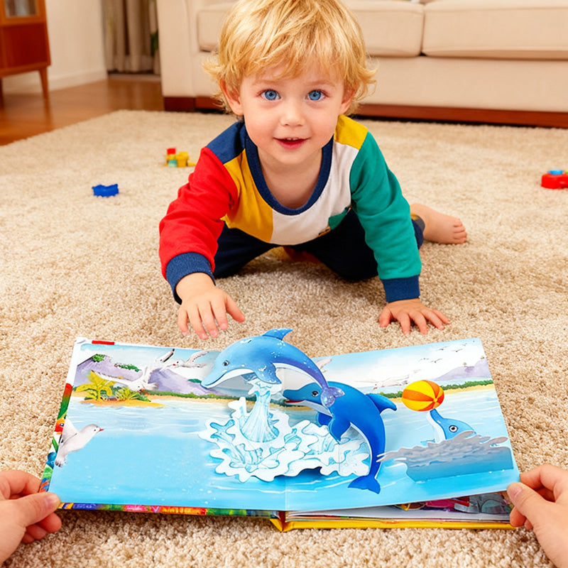 Animal Themed Pop-Up Educational Books