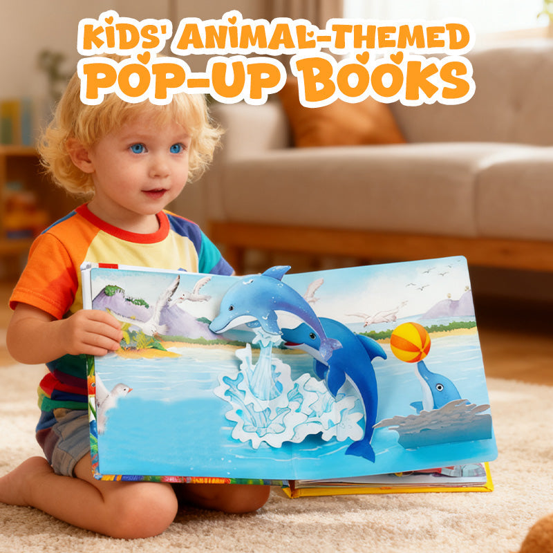 Animal Themed Pop-Up Educational Books