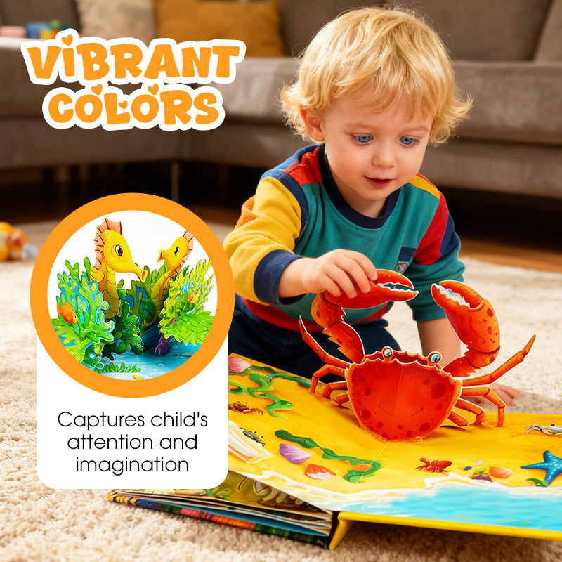 Animal Themed Pop-Up Educational Books