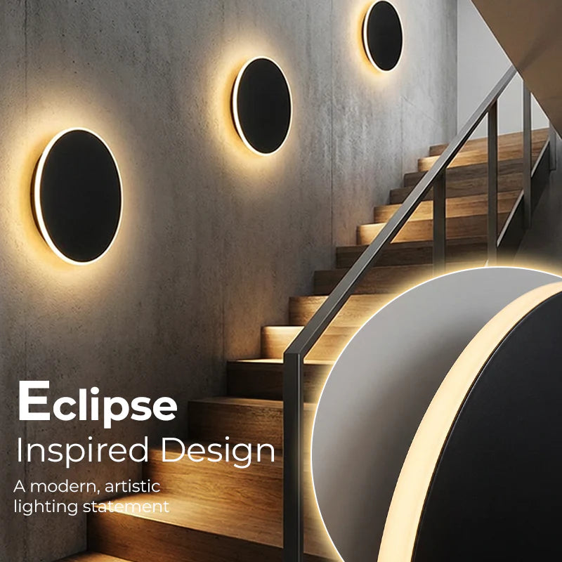 Eclips LED Wall Lamp with Touch Control | Mood Lighting 3 Modes