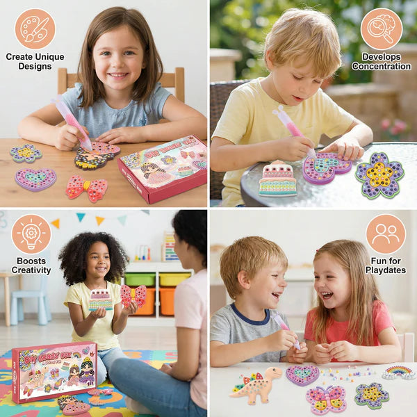 DIY Magical Bead Painting Set | Boosts Creativity & Motor Skills